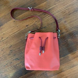 Proenza Schouler drawstring leather bucket bag